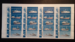 RUSSIA  MNH (**)1967 Ships - Fishing Fleet Of USSR - Full Sheets