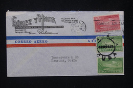 CUBA - Enveloppe Commerciale De Habana Pour La Suisse Par Avion En 1949 - L 81319 - Brieven En Documenten