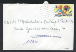 België Belgique 1979 Brief Met Nr. 1944 KUIFJE / TINTIN Verzonden Van BRUSSEL Naar KRAAINEM ; Zeldzaam ! LOT 343 - Andere & Zonder Classificatie