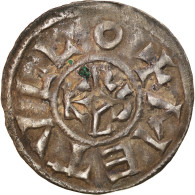 Monnaie, France, Charles Le Chauve, Denier, 840-864, Melle, TTB, Argent - Altri & Non Classificati