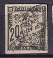 BENIN - 20 C. Taxe Oblitéré Avec Surcharge FAUSSE - Used Stamps