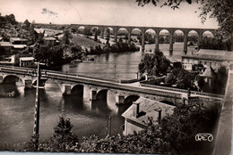 86 / L ISLE JOURDAIN / LE PONT ST SYLVAIN ET LE VIADUC / 1951 - L'Isle Jourdain