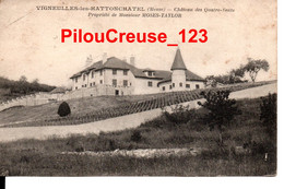 55 Meuse - VIGNEULLES Les HATTONCHATEL - " Château Des Quatre Vents - Propriété De Mr MOSES TAYLOR " - Vigneulles Les Hattonchatel