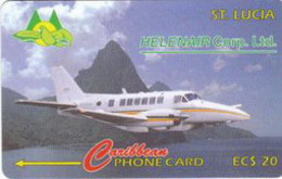 STLUCIA : 015A EC$20 HELENAIR Corp LTD USED - Sainte Lucie