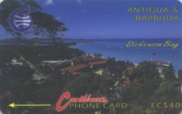 ANTIGUA : 004CA EC$40 Dickenson  Box R!! 4CATC USED - Antigua U. Barbuda