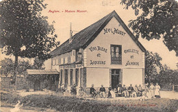 Anglure         51         Maison Mugot: Café Restaurant   "Aux Amis Réunis".   Petit Grattage Au Verso   (voir Scan) - Anglure