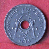 BELGIUM 5 CENTIMES 1914 -    KM# 67 - (Nº39046) - 10 Cent