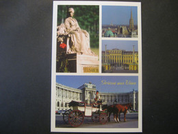 Österreich 1998- Ganzsache FDC Bild-Postkarte "Servus In Wien" Nr. 6 Mit Tagesstempel - Storia Postale