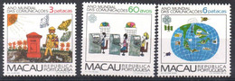 1983 Macau Macao Année Internationale De La Communication - Autres & Non Classés