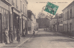 72 - CHATEAU Du LOIR : Avenue De La Gare. - Chateau Du Loir