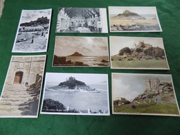 VINTAGE CORNWALL: Penzance St Michael's Mount X8 Mixed - St Michael's Mount