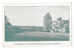 Quadrangle, State Teachers College, San José, California (5056) - San Jose