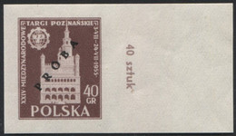 1955 Poland, Mi 915/916 Proof Of Colour, Guarantee Korszeń, City Hall Architecture Poznań International Fair MNH** P30 - Prove & Ristampe