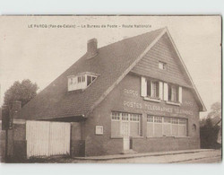 62 LE PARCQ ... Le Bureau De Poste . Route Nationale () Circulée En 1946 - Le Parcq