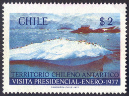 CHILE - ANTARCTIC BASE - 1977 - Traité Sur L'Antarctique