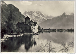 VEYTAUX  CHATEAU DE CHILLON ET LES DENTS DU MIDI - Veytaux