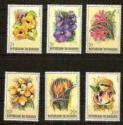 Burundi 1986 OBCn° 944-949 *** MNH Cote 50 Euro Flore Fleurs Bloemen Flowers - Neufs