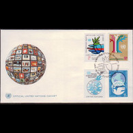 UN-NEW YORK 1979 - FDC - 304-7 Definitivies - Lettres & Documents