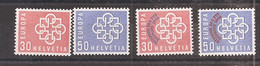Suisse 1959 - Y&T N° 630/633** - Europa - Other & Unclassified