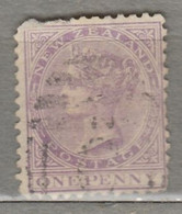 New Zealand 1874 Used (o) 26819 - Otros & Sin Clasificación
