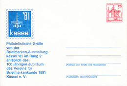 BRD, PP 146 C2/001a, BuSchl. 25,  Kassel  `81 - Postales Privados - Nuevos