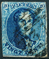 BELGIUM #11 Used - 1858-61 20c Leopold - 1849-1865 Medaillen (Sonstige)