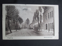 CPA ALLEMAGNE DEUTSCHLAND (V2029) WEGBERG (2 Vues) Bahnhofstrasse 1920 - Wegberg