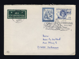 AUTRICHE / AUSTRIA / ÖSTERREICH 1980 Mi.1440 & 1660 On "über CHRISTKINDL" Cover - Lettres & Documents