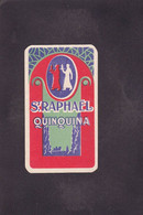 Publicité Carte Parfumée Parfum Beauté Saint Raphaël Quinquina Violettes D'orient Doublet Calendrier - Profumeria Antica (fino Al 1960)