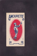 Publicité Carte Parfumée Parfum Beauté Amourette - Profumeria Antica (fino Al 1960)