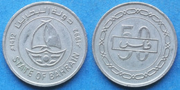 BAHRAIN - 50 Fils AH1412 1992AD KM# 19 Isa Bin Salman (1961-99) - Edelweiss Coins - Bahrein