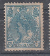NETHERLANDS 1899 QUEEN WILHELMINA 12.5 CT - Neufs