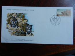 12.3) SOUTH WEST AFRICA WORLD WILDLIFE FUND FIRST DAY COVER 1976 OUTJO - Sonstige & Ohne Zuordnung