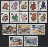 South West Africa (01) 1989 Minerals Set. Mint. Hinged, - Otros & Sin Clasificación