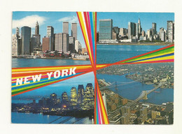 CARTE POSTALE NEW YORK CITY (ECRITE  AU VERSO). - Mehransichten, Panoramakarten