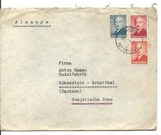 3 LETTRES 1948 POUR L'ALLEMAGNE - Brieven En Documenten