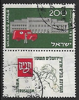 ISRAEL N°81 - Used Stamps (with Tabs)