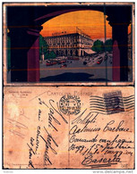 26685) Cartolina Di Torino - Gran Albergo Ligure Disegnata Da A. Desanti C2 - Viaggiata Il 23/5/1929 - Cafés, Hôtels & Restaurants
