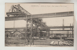 CPSM ISBERGUES (Pas De Calais) - Aciéries De France : Pont Roulant Et Parc à Rails - Isbergues