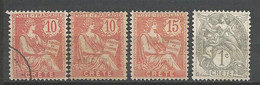 LOT CRETE  OBL - Used Stamps