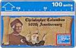 GIBRALTAR : GIB017 100 Christopher Columbus 500th Anni MINT - Gibraltar