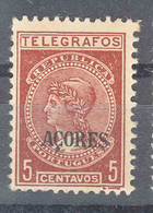 Portugal Azores Acores, Telegrafos, Mint Hinged - Açores