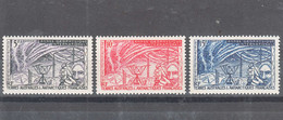 France Colonies, TAAF 1957 Mi#10-12 Mint Never Hinged - Nuevos