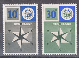 Netherlands 1957 Europa CEPT Mi#704-705 Mint Never Hinged - Ongebruikt