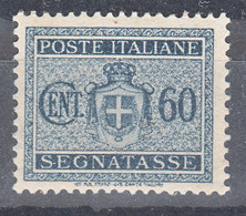 Italy Umberto II Segnatasse Porto 1945 Sassone#80 Mi#57 Mint Never Hinged - Postage Due