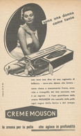 # CREME MOUSON 1950s Advert Pubblicità Publicitè Reklame Moisturizing Cream Creme Hydratante Protector - Non Classés