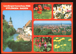 CPM Neuve Allemagne Landesgartenschau 1988 ETTLINGEN Multi Vues - Ettlingen