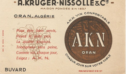 Buvard A Kruger Nissolle Vin Confortable Oran  Algérie - Liquor & Beer