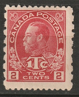 Canada 1916 Sc MR5  War Tax MH* - Impôts De Guerre