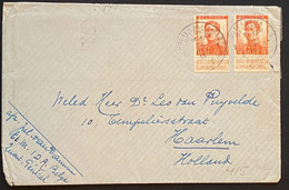 Lettre N°123 X2 Obl  1 POSTES MILITAIRES BELGIQUE 1 Du 24 Avr 1915 Pour La Hollande  Intéresant !! - Belgische Armee